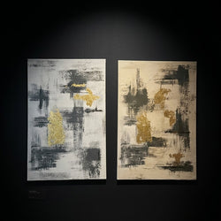 Golden Contrast Customize Canvas Set