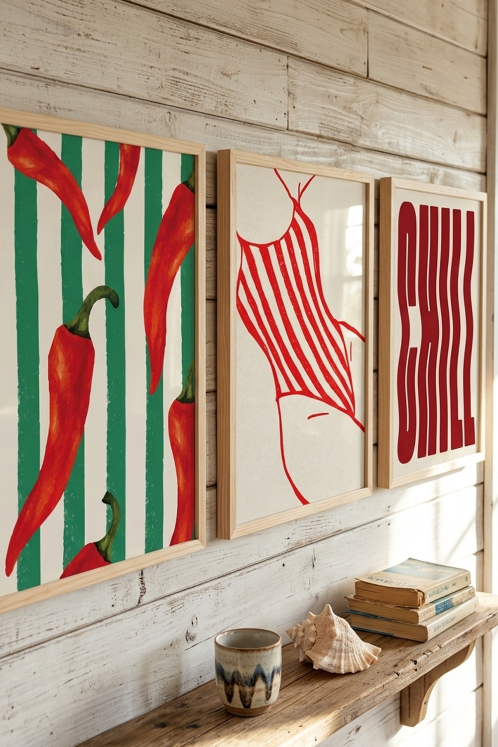 Summer Chill 3-Piece Wall Art Set